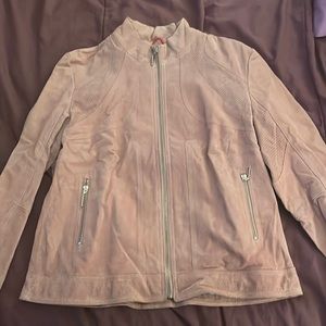 Wilson’s leather pink leather jacket (real)